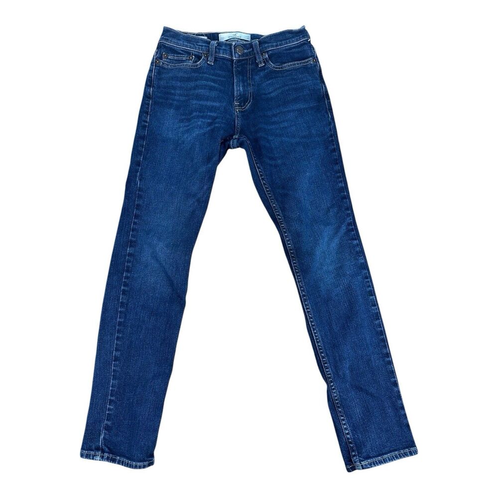 Hollister Jeans Men's Size 26x27 Epic Flex Skinny Fit Blue Denim Jeans Stretch